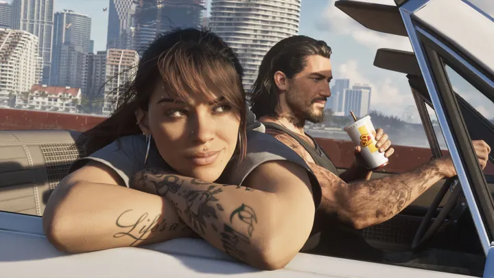 Jason and Lucia 03 — GTA VI screenshot